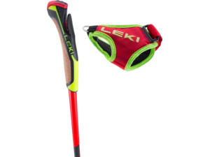 Hole LEKI HRC marathon bright red-neonyellow-black