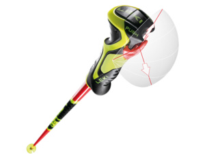 Hole LEKI WCR Lite SL 3D bright red-black-neonyellow