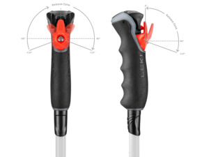 Hole LEKI Carbon 14 3D Women naturalcarbon-white-gold