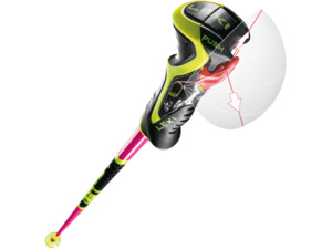 Hole LEKI Venom SL 3D neonpink-black-neonyellow