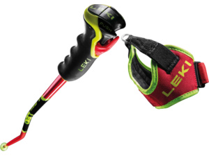 Hole LEKI WCR SG/DH 3D bright red-black-neonyellow