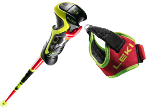 Hole LEKI WCR SL 3D bright red-black-neonyellow