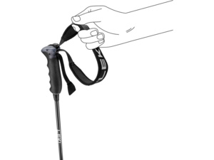 Hole LEKI Neolite Carbon black-dark anthracite-white