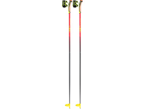 Hole LEKI Mezza Ultralite  naturalcarbon-bright red-neonyellow