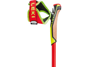 Hole LEKI HRC max bright red-neonyellow-carbon structure