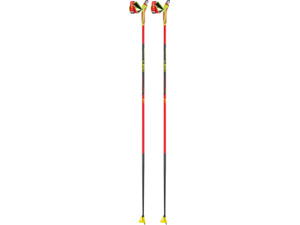 Hole LEKI HRC max FRT bright red-neonyellow-carbon structure
