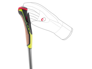 Hole LEKI PRC 850 black-neonyellow-light anthracite