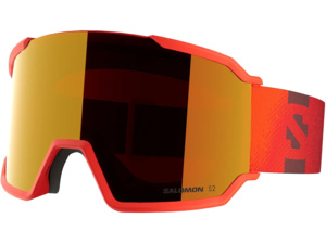 Brýle SALOMON S/VIEW 3 CHERRY TOMATO/Mid Red