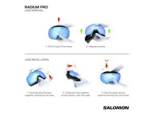 Brýle SALOMON RADIUM PRO SIGMA BLUE GR/BG/LB