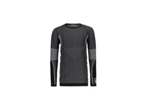 Dětské triko s dlouhým rukávem CMP Seamless Sweat Black