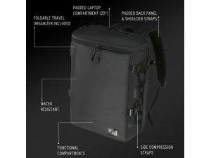 Batoh HEAD TRAVEL BACKPACK 30l Black