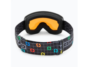 Brýle BLIZZARD 963 DAO, black, amber1, silver mirror