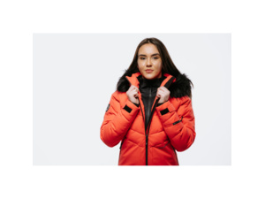 Bunda BLIZZARD W2W Ski Jacket Lavarone, hot coral - S