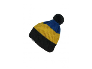 Čepice BLIZZARD Silvretta, black/yellow/blue
