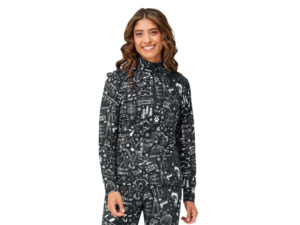 Dámské funkční triko KRIMSON KLOVER Graffiti Top Black