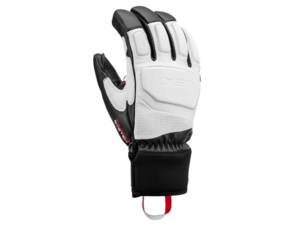 Rukavice LEKI Griffin Prime 3D white-black-graphite