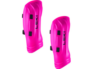 Chrániče holení LEKI Shin Guard WC Pro Neonpink 40 cm