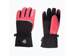 Dětské lyžařské rukavice ROSSIGNOL JR TECH IMPR G-TEA ROSE