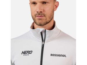 Mikina ROSSIGNOL HERO MID LAYER STRETCH JKT-SOFT GREY