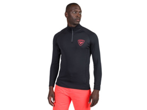 Mikina ROSSIGNOL NEW HERO CLASSIQUE HZ-BLACK