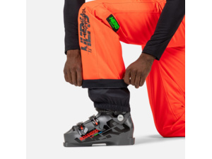 Lyžařské kalhoty ROSSIGNOL HERO BLACKSIDE INSULATED PANT-NEON RED