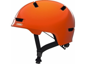Dětská helma ABUS Scraper Kid 3.0 Shiny Orange - S (51-55 cm)