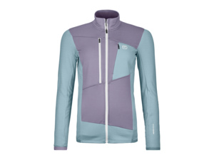 Dámská mikina ORTOVOX Fleece Grid Glacier Grey