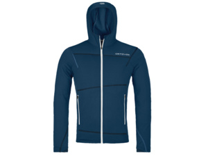 Mikina ORTOVOX Fleece Hoody Deep Ocean