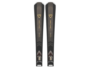 Lyže ROSSIGNOL NOVA 8 XPRESS + XPRESS W 11 GW B83 GREY BRONZE / RANPX02+FCNDW10