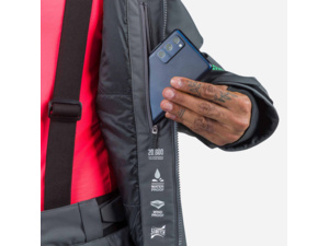 Lyžařská bunda ROSSIGNOL HERO VELIKA Onyx Grey