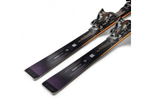 Lyže BLIZZARD Thunderbird R15 PLUS + COMP14, Black/Iridescent - 175 cm