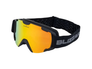 Brýle BLIZZARD 938 MDAVZO Black matt/Smoke2/Orange Revo