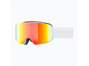 Brýle UVEX PWDR FM White Matt DL/Rainbow ON Green-Clear S2