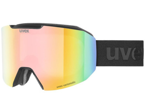 Brýle UVEX EVIDNT Attract Black Matt DL/VFM Mirror Rainbow (S1-S3) - Contrastview Yellow/Clear (S1)