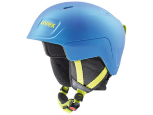 Dětská přilba UVEX Manic Pro Blue/Lime - 46-50 cm