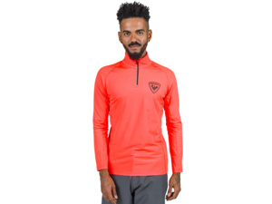 Mikina ROSSIGNOL CLASSIQUE HERO 1/2 ZIP Red - L