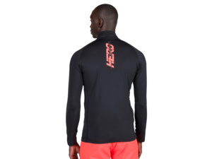 Mikina ROSSIGNOL CLASSIQUE HERO 1/2 ZIP Black - M