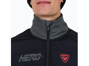 Bunda ROSSIGNOL HERO CLASSIQUE HYBRID FULL-ZIP Grey - XL