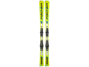 Lyže Fischer RC4 NOIZE ST YELLOW SUPERFLEX + RC4 Z12 GW