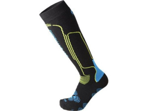 Ponožky MICO Heavy W. Superthermo Primaloft Ski Socks Nero/Azzurro