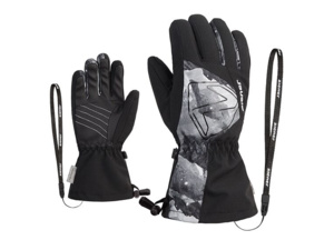 Rukavice ZIENER LAVAL-Z AS® AW glove junior unisex black.grey mountain print