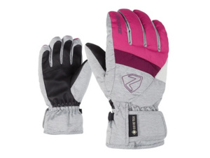 Rukavice ZIENER LEIF-Z GTX glove junior unisex pop pink.light mélange