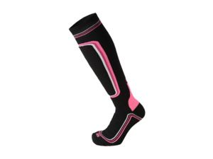 Dámské ponožky MICO SUPERTHERMO PRIMALOFT Black/Pink
