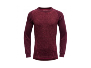 Dětské triko s dlouhým rukávem DEVOLD Duo Active Merino Port