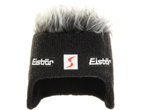 Dětská čepice EISBÄR Penny MÜ SP Grey/Black