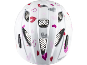 Dětská helma ALPINA Ximo White Hearts
