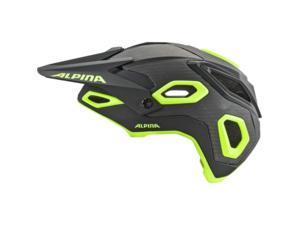 Helma ALPINA Rootage Black/Neon Yellow