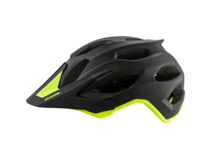 Helma ALPINA Carapax 2.0 Black/Neon Yellow
