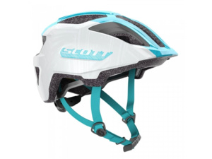 Dětská helma SCOTT Helmet Spunto Junior Pearl White/Breeze Blue