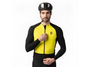 Bunda SCOTT RC Pro Warm Hybrid WS Black/Sulphur Yellow
